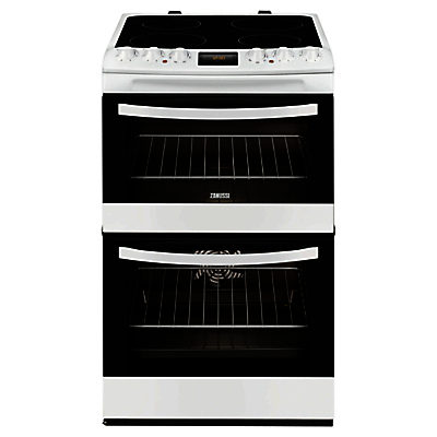 Zanussi ZCV48300WA Electric Cooker, White